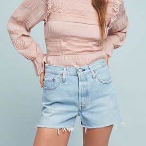 Levi’s 501 High-Rise Denim Shorts